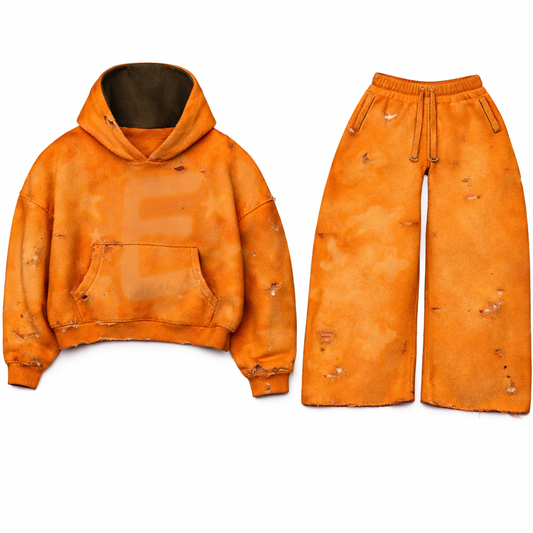Big E Orange Sweatsuit