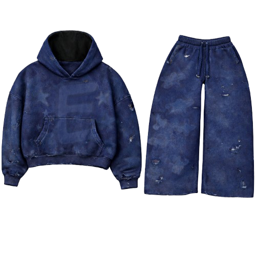 Big E Navy Sweatsuits