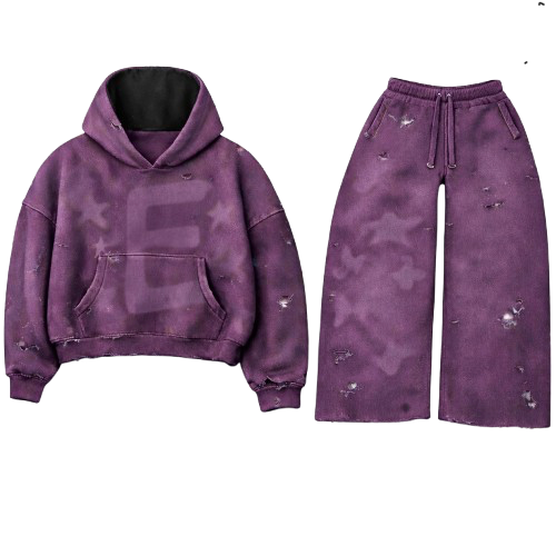 Big E Purple Sweatsuit